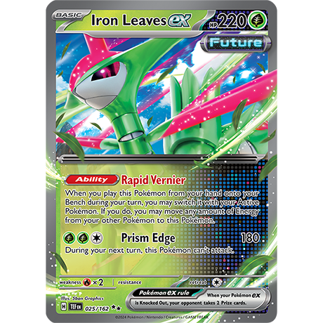 Pokémon TCG: Scarlet & Violet — Temporal Forces Iron Leaves EX