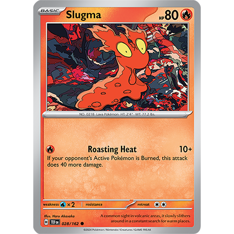 Pokémon TCG: Scarlet & Violet — Temporal Forces Slugma