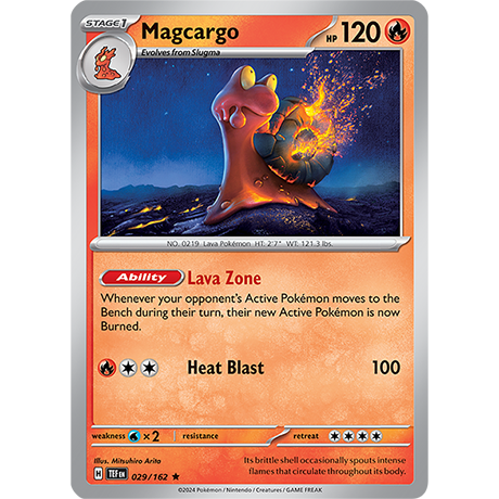 Pokémon TCG: Scarlet & Violet — Temporal Forces Magcargo