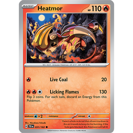 Pokémon TCG: Scarlet & Violet — Temporal Forces Heatmor