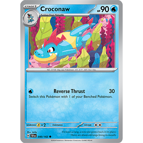 Pokémon TCG: Scarlet & Violet — Temporal Forces Croconaw