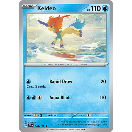 Pokémon TCG: Scarlet & Violet — Temporal Forces Keldeo