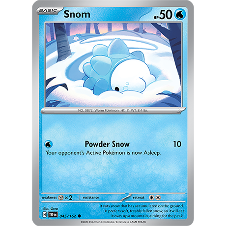 Pokémon TCG: Scarlet & Violet — Temporal Forces Snom