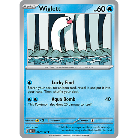 Pokémon TCG: Scarlet & Violet — Temporal Forces Wiglett