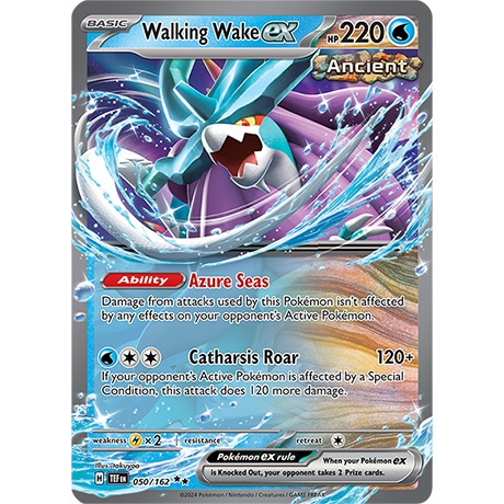 Pokémon TCG: Scarlet & Violet — Temporal Forces Walking Wake EX