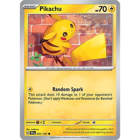 Pokémon TCG: Scarlet & Violet — Temporal Forces Pikachu