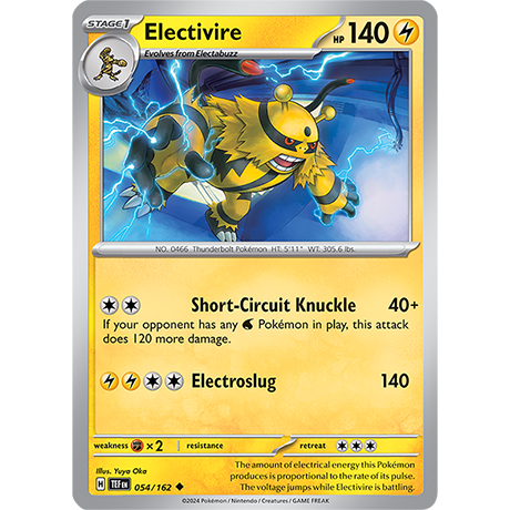 Pokémon TCG: Scarlet & Violet — Temporal Forces Electivire