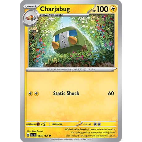 Pokémon TCG: Scarlet & Violet — Temporal Forces Charjabug