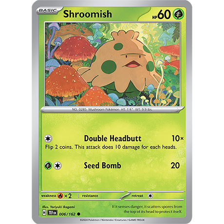 Pokémon TCG: Scarlet & Violet — Temporal Forces Shroomish