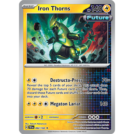 Pokémon TCG: Scarlet & Violet — Temporal Forces Iron Thorns