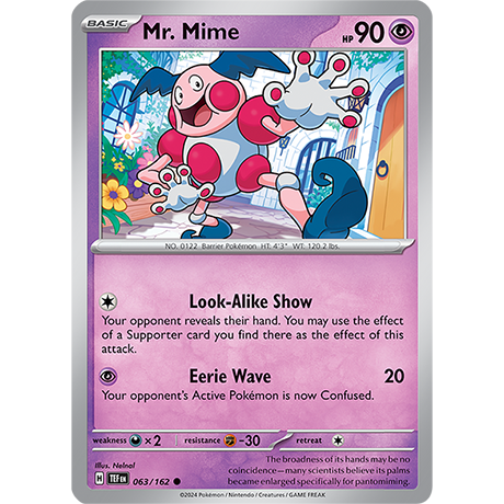 Pokémon TCG: Scarlet & Violet — Temporal Forces Mr. Mime