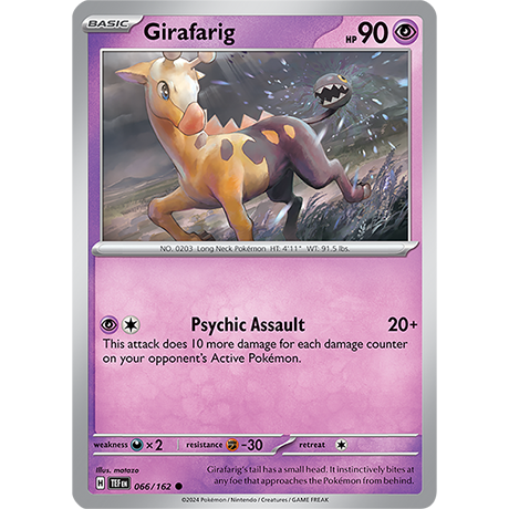 Pokémon TCG: Scarlet & Violet — Temporal Forces Girafarig