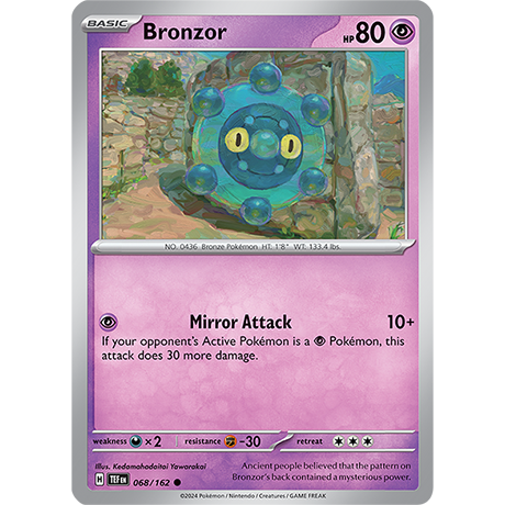 Pokémon TCG: Scarlet & Violet — Temporal Forces Bronzor