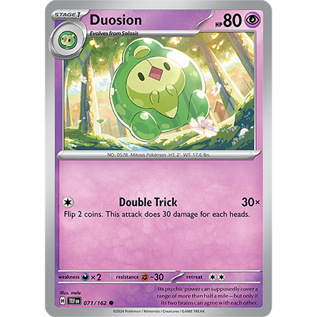 Pokémon TCG: Scarlet & Violet — Temporal Forces Duosion