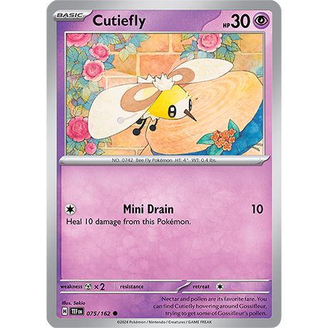 Pokémon TCG: Scarlet & Violet — Temporal Forces Cutiefly