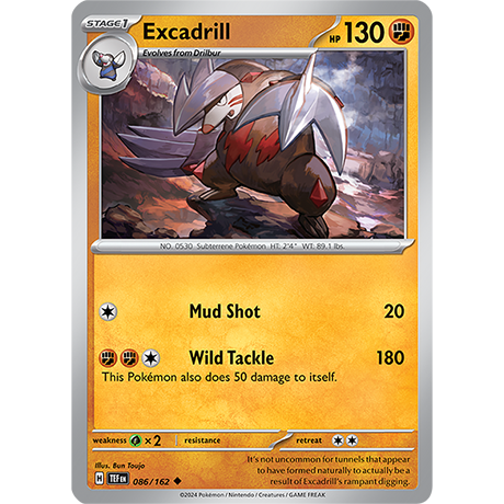 Pokémon TCG: Scarlet & Violet — Temporal Forces Exadrill