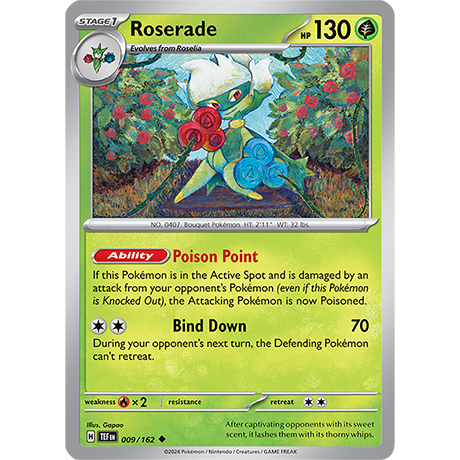 Pokémon TCG: Scarlet & Violet — Temporal Forces Roserade