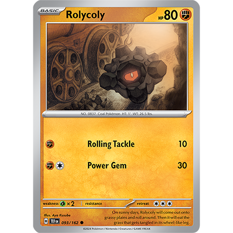 Pokémon TCG: Scarlet & Violet — Temporal Forces Rolycoly