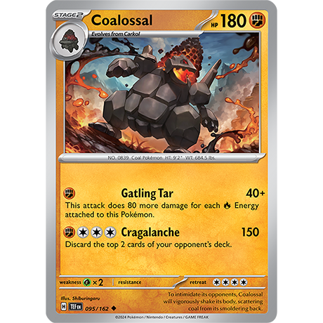 Pokémon TCG: Scarlet & Violet — Temporal Forces Coalossal
