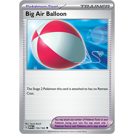 Big Air Balloon - 155/165 - SV: Scarlet & Violet 151 (MEW)  RH