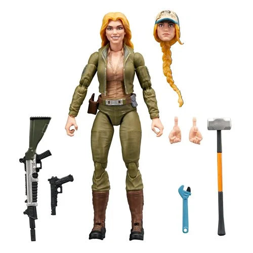 G.I. Joe Classified Series Retro Cardback Courtney Cover Girl Krieger 6-Inch Action Figure