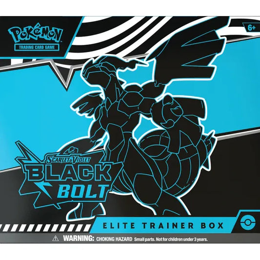 Pokemon SV10.5 Black Bolt Elite Trainer Box