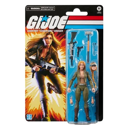 G.I. Joe Classified Series Retro Cardback Courtney Cover Girl Krieger 6-Inch Action Figure