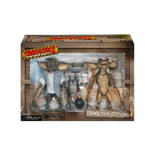 NECA Gremlins 2 Demolition Gremlins Ultimate 7 inch Action Figures