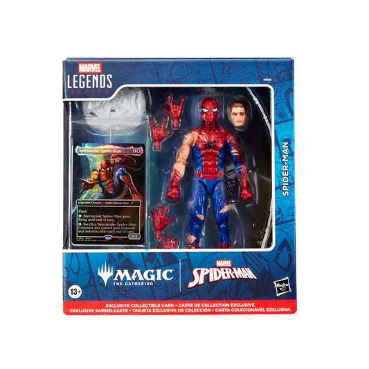 Marvel Legends Series Magic: Gathering Battle-Damaged Spider-Man Figure
