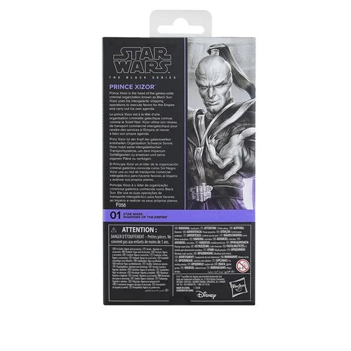Star Wars The Black Series Prince Xizor 6-Inch Action Figure
