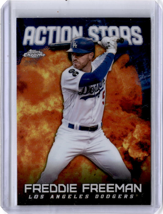 2023 Topps Chrome Action Stars Freddie Freeman #ASC-10