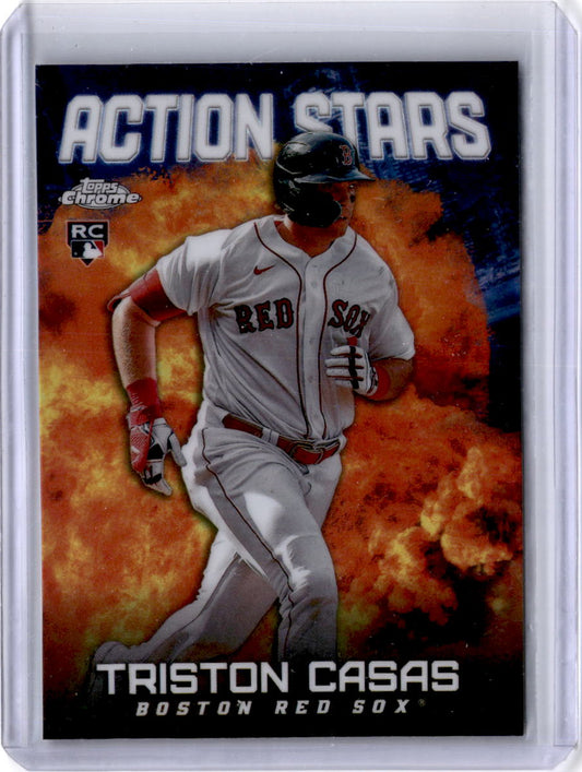 2023 Topps Chrome Action Stars Triston Casas Boston #ASC-1