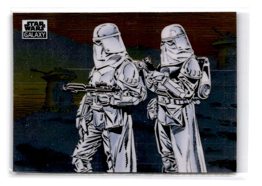 2021 Topps Star Wars Galaxy Chrome Imperial Storm Troopers #15