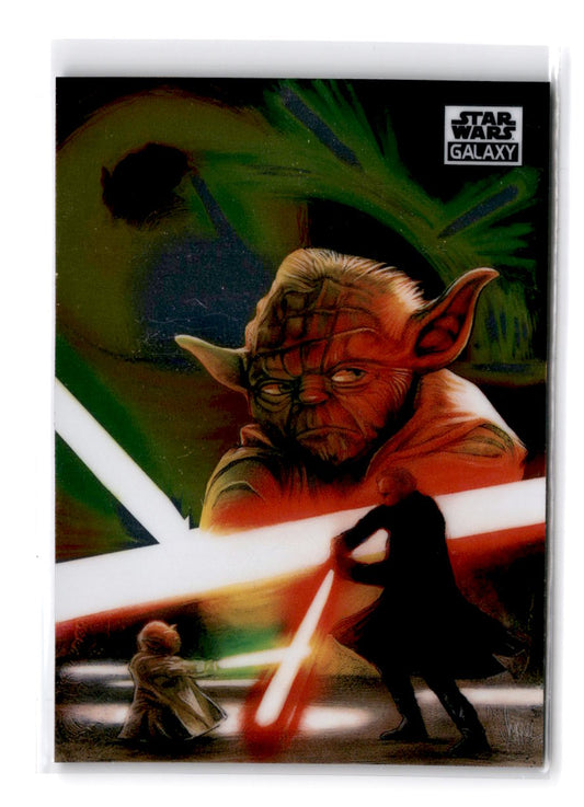 2021 Topps Star Wars Galaxy Dueling with Dooku #86