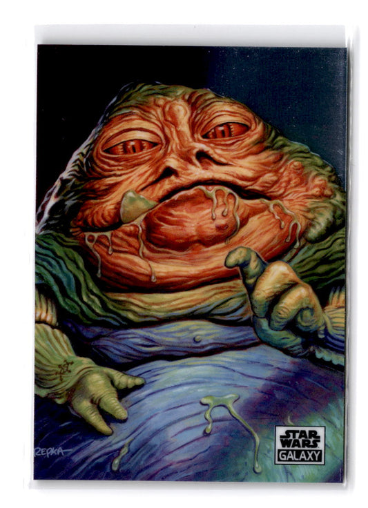 2021 Topps Star Wars Galaxy A Hutt Called Jabba #85