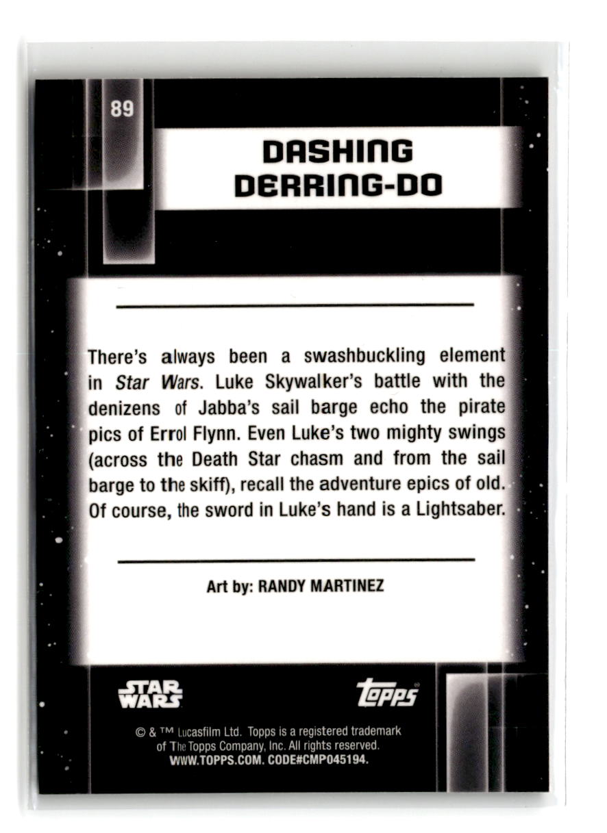 2021 Topps Star Wars Galaxy Dashing Derring Do #89