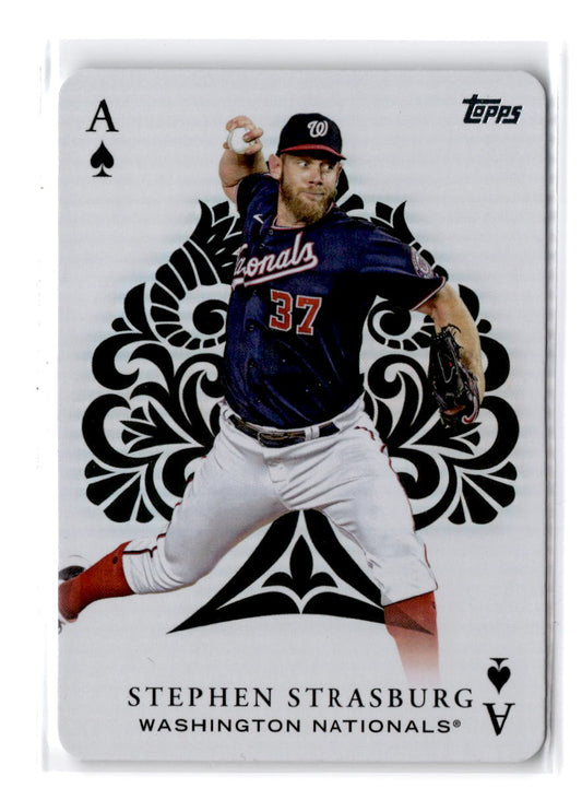 2023 Topps All Aces Stephen Strausburgh Washington Nationals AA-21