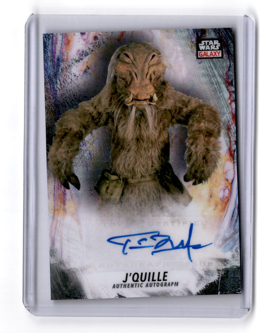 2021 Topps Star Wars Galaxy J'Quille Tim Dry Auto