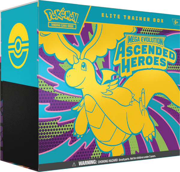 Pokémon TCG: Mega Evolution-Ascended Heroes  Elite Trainer Box