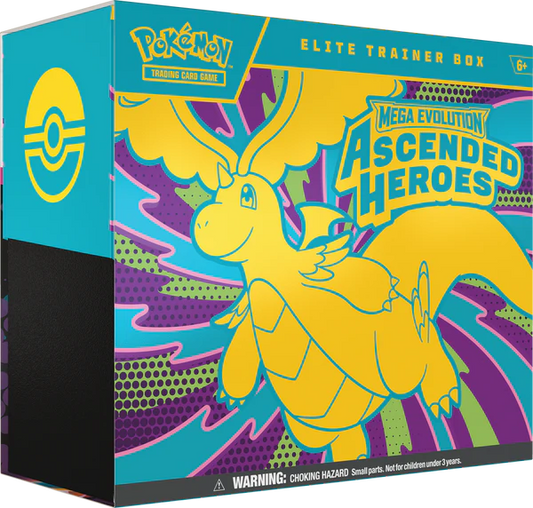 Pokémon TCG: Mega Evolution-Ascended Heroes  Elite Trainer Box