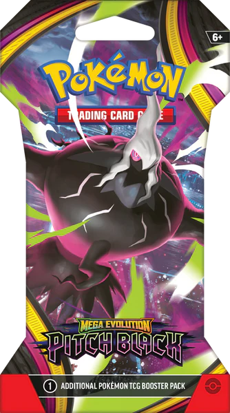 Pokémon TCG: Mega Evolution Pitch Black Pokémon Sleeved Booster Pack