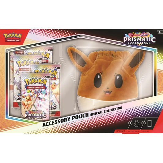 Pokemon SV8.5 Prismatic Evolutions Special Collection Accessory Pouch