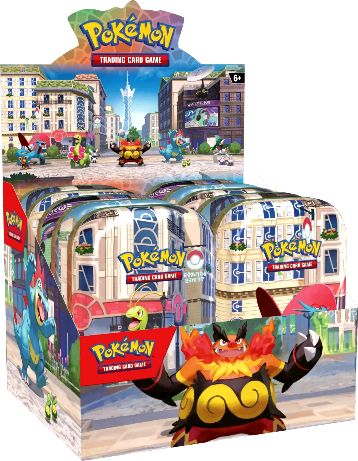 Pokemon TCG Lumiose City Mini Tin Display Sealed