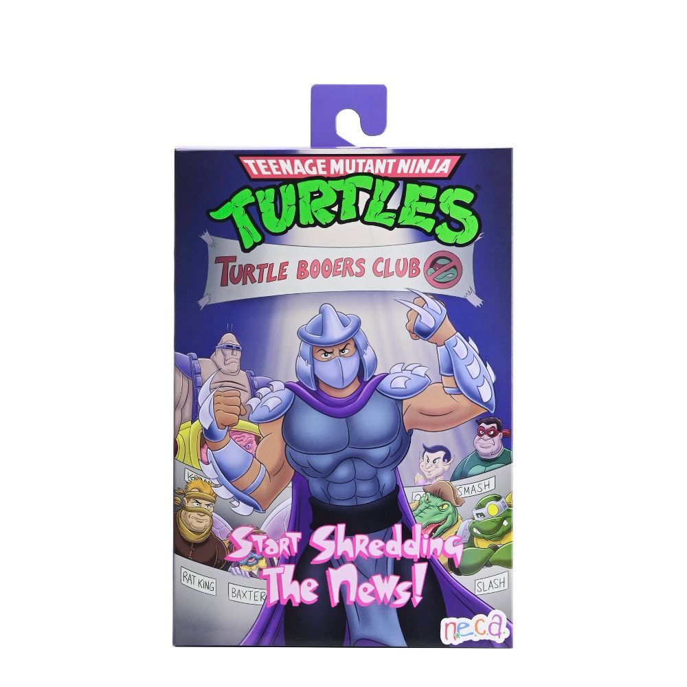 NECA Teenage Mutant Ninja Turtles Cartoon Ultimate Shredder 7" Action Figure