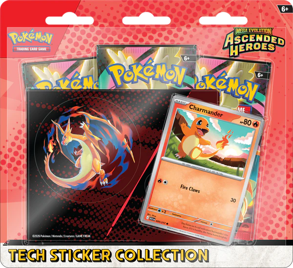 Pokémon TCG: Mega Evolution-Ascended Heroes Tech Sticker Collection