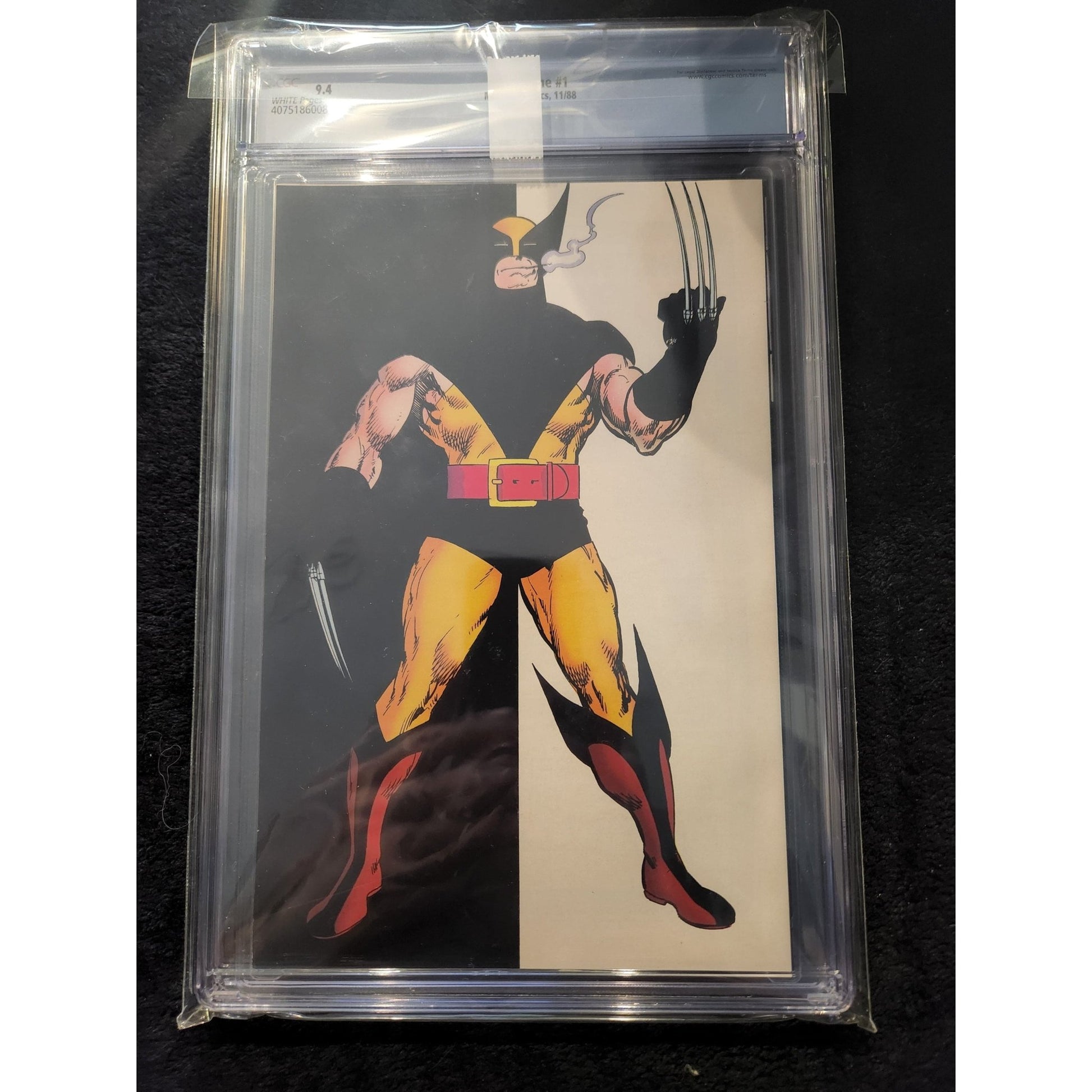CGC Graded Wolverine #1 9.4 1st Wolverine As Patch - Redshift7toys.com
