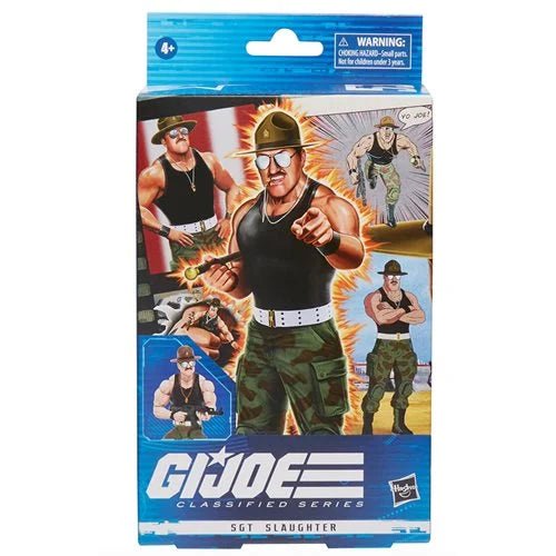 G.I. Joe Classified Series 6-Inch Sgt. Slaughter Action Figure - Exclusive - Redshift7toys.com