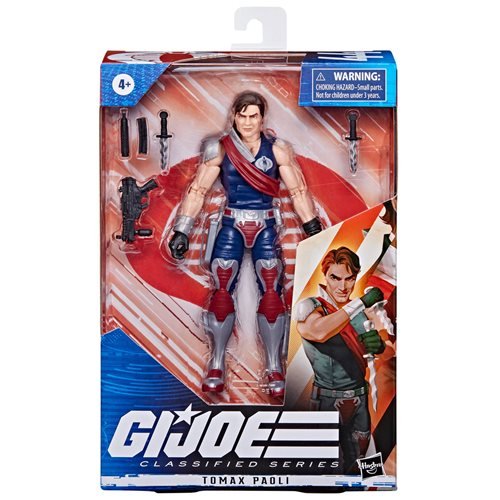 G.I. Joe Classified Series 6-Inch Tomax Paoli Action Figure - Redshift7toys.com