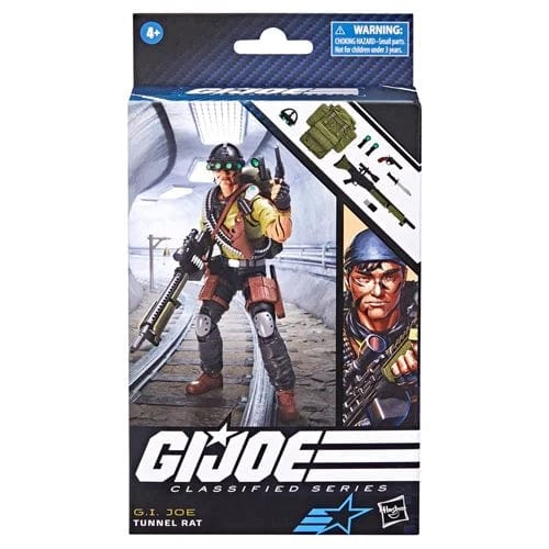 G.I. Joe Classified Series 6-Inch Tunnel Rat Action Figure - Redshift7toys.com
