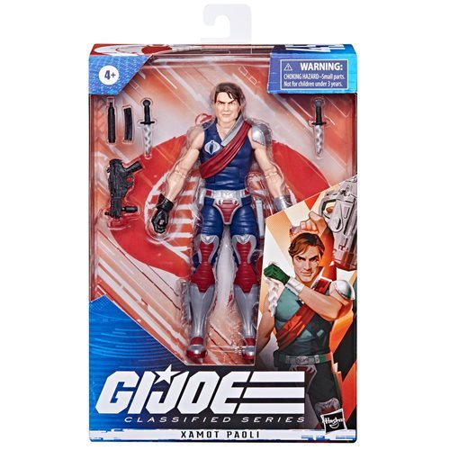 G.I. Joe Classified Series 6-Inch Xamot Paoli Action Figure - Redshift7toys.com